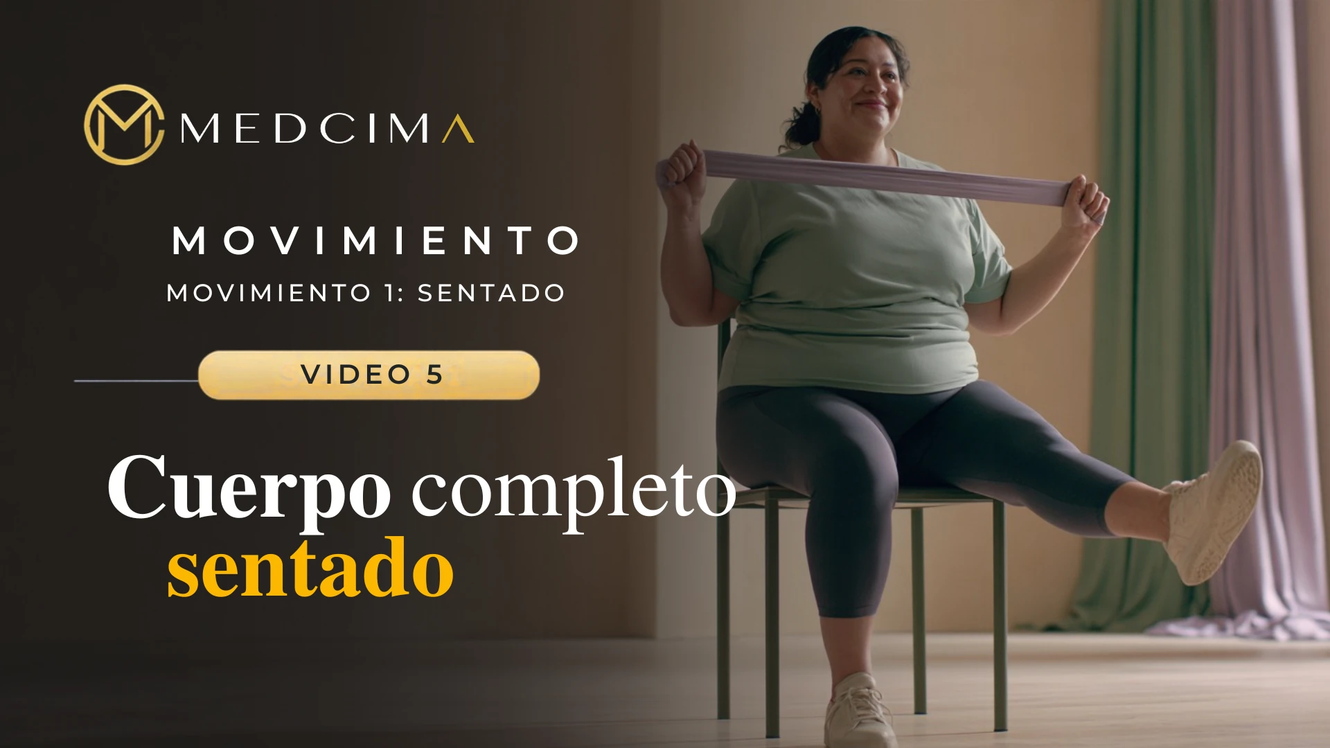 Video 5: Cuerpo completo sentado