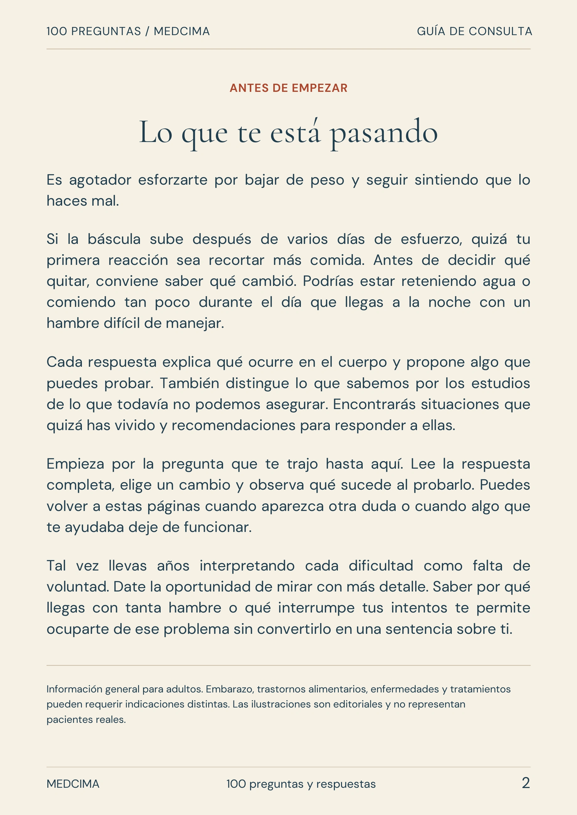 Página 2: Antes de empezar